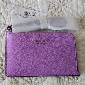 Kate Spade Purple Cardholder NWT